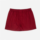Men's 100% Cotton Boxer Shorts Waistband Check Print Boxers